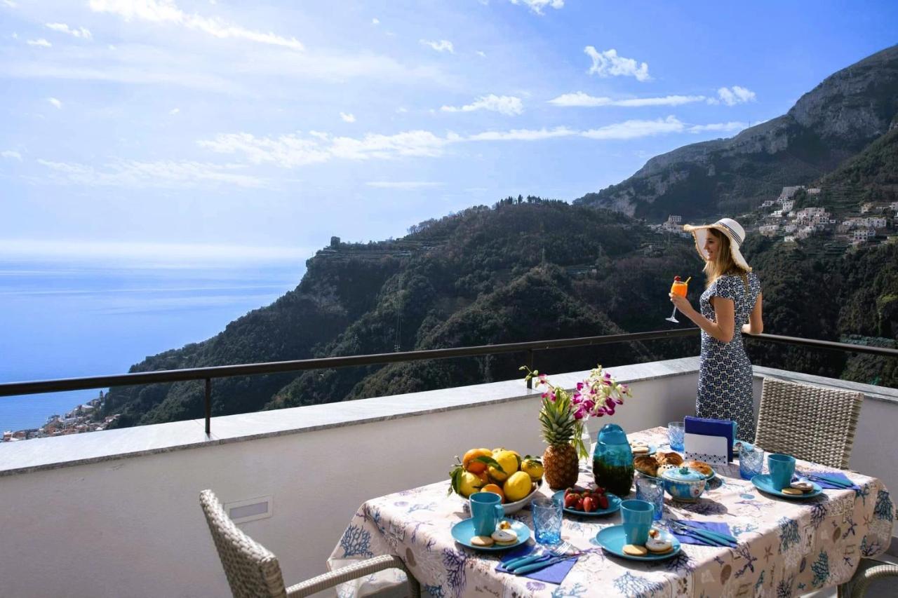 Amalfi Sea View Villa Scala Exteriör bild