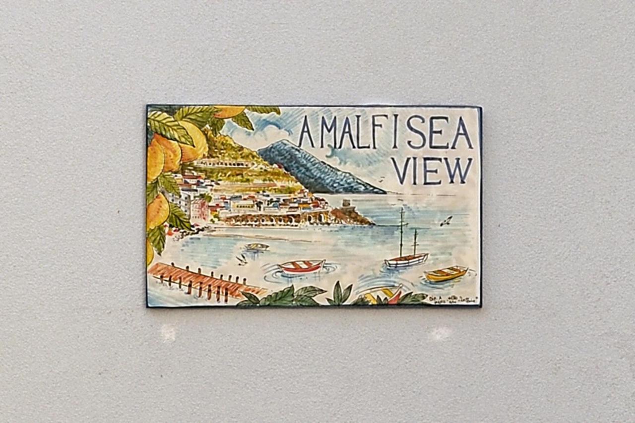 Amalfi Sea View Villa Scala Exteriör bild