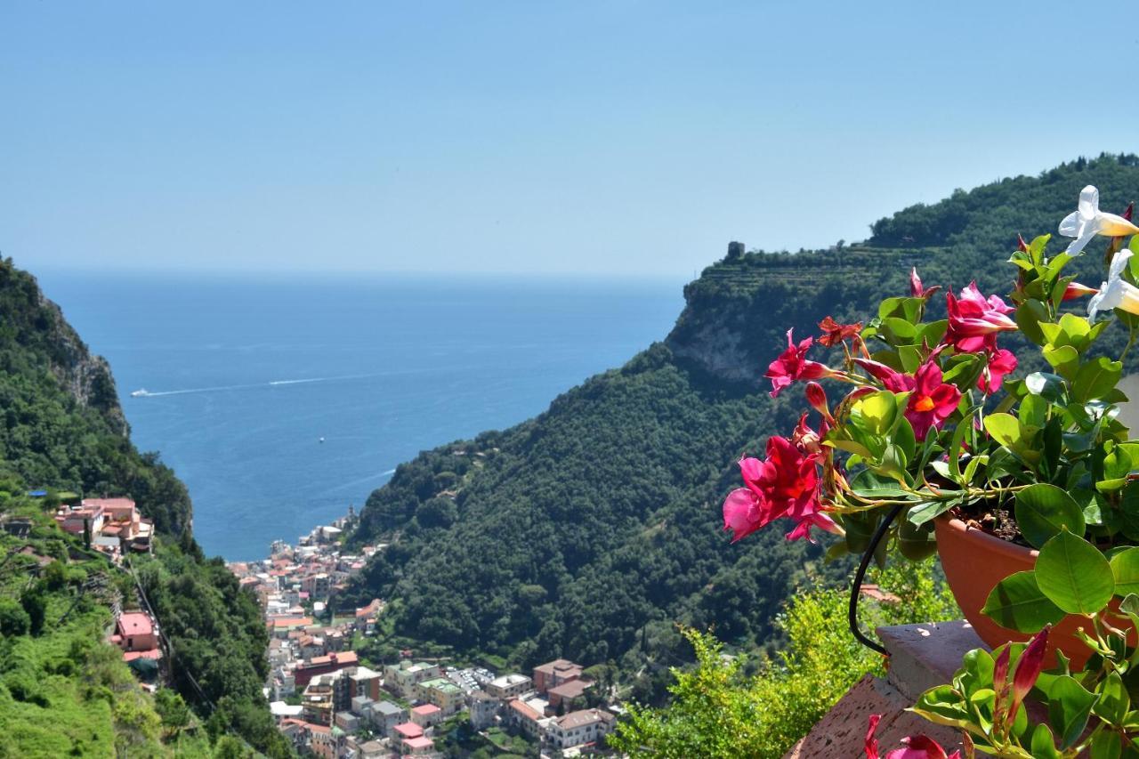 Amalfi Sea View Villa Scala Exteriör bild