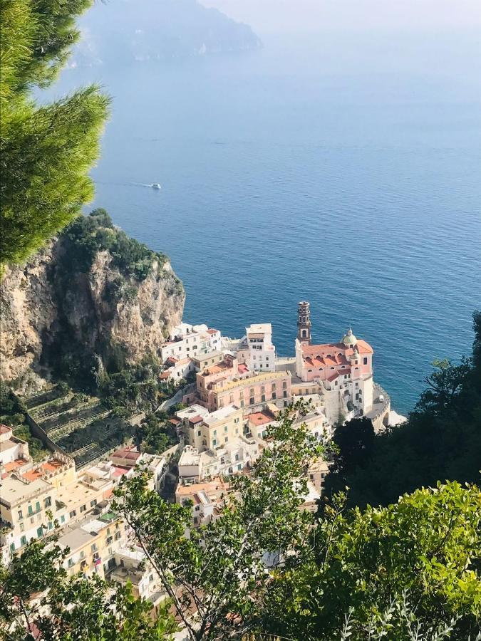 Amalfi Sea View Villa Scala Exteriör bild