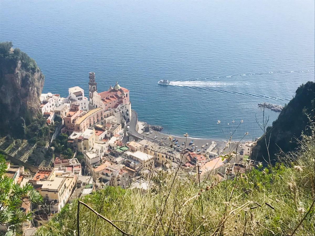 Amalfi Sea View Villa Scala Exteriör bild
